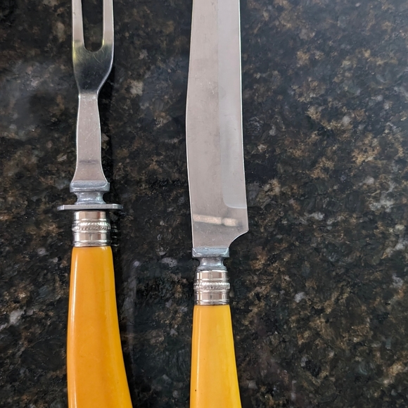 Vintage Washington Forge Bakelite England Stainless Carving - Picture 11 of 17